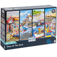 House of Puzzles Days At The Dock - 4 x 500 Piece Jigsaw Puzzles - Phillips Hobbies