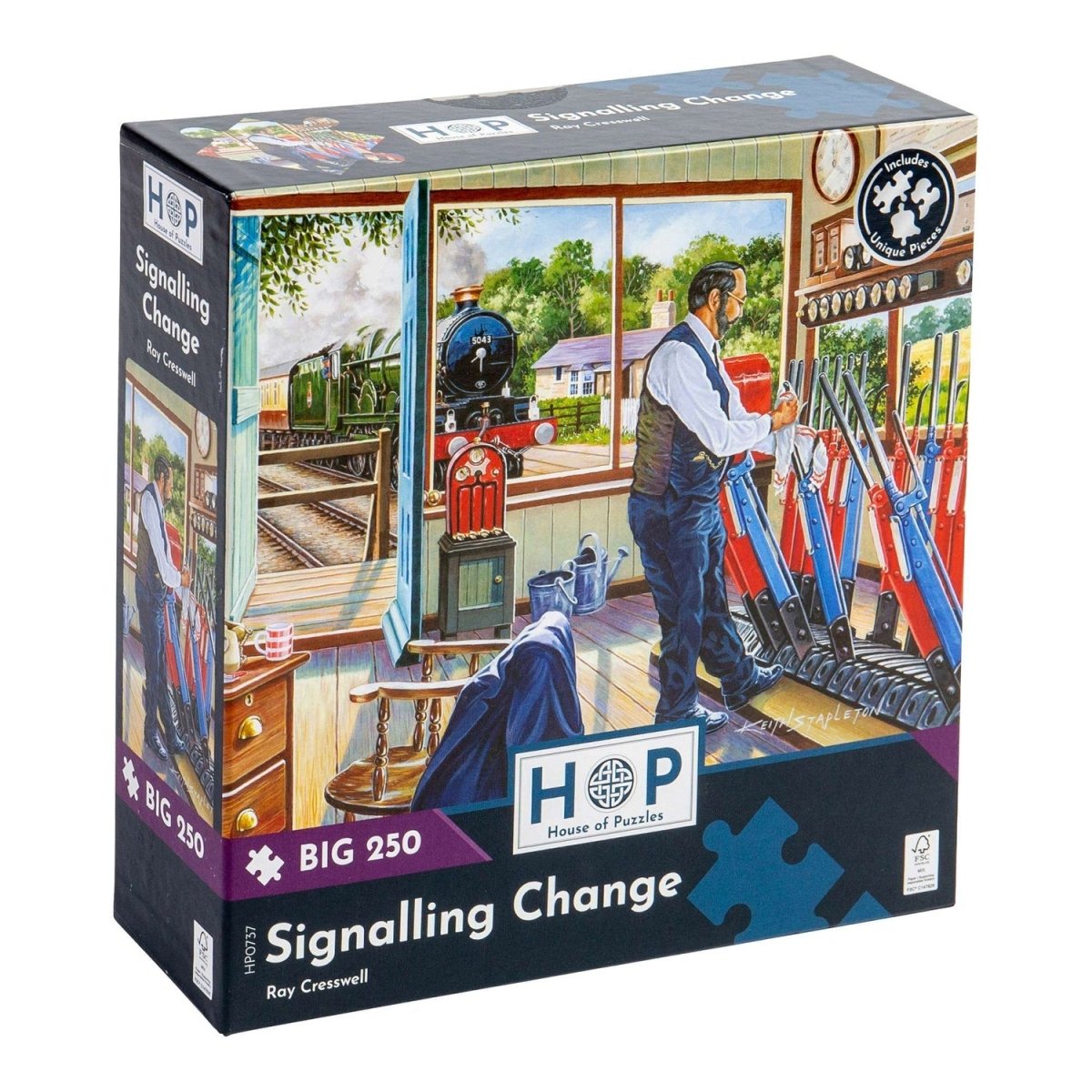 House of Puzzles Signalling Change BIG 250 Jigsaw Puzzle - Phillips Hobbies