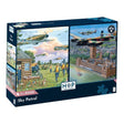 House of Puzzles Sky Patrol - 2 x BIG 500 Piece - Phillips Hobbies