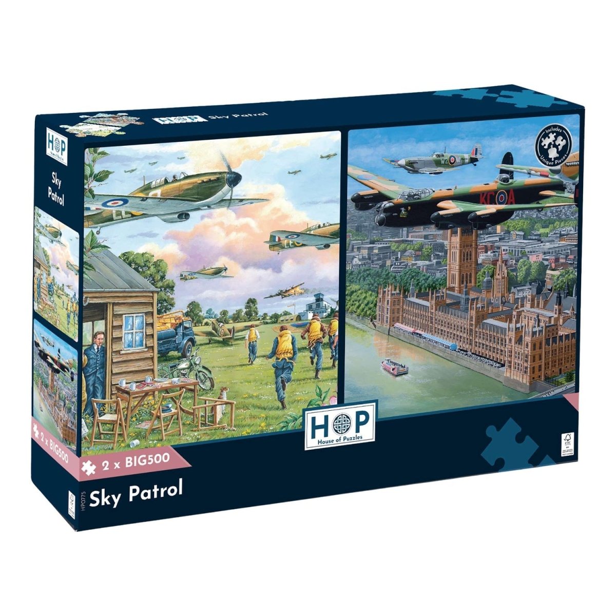 House of Puzzles Sky Patrol - 2 x BIG 500 Piece - Phillips Hobbies