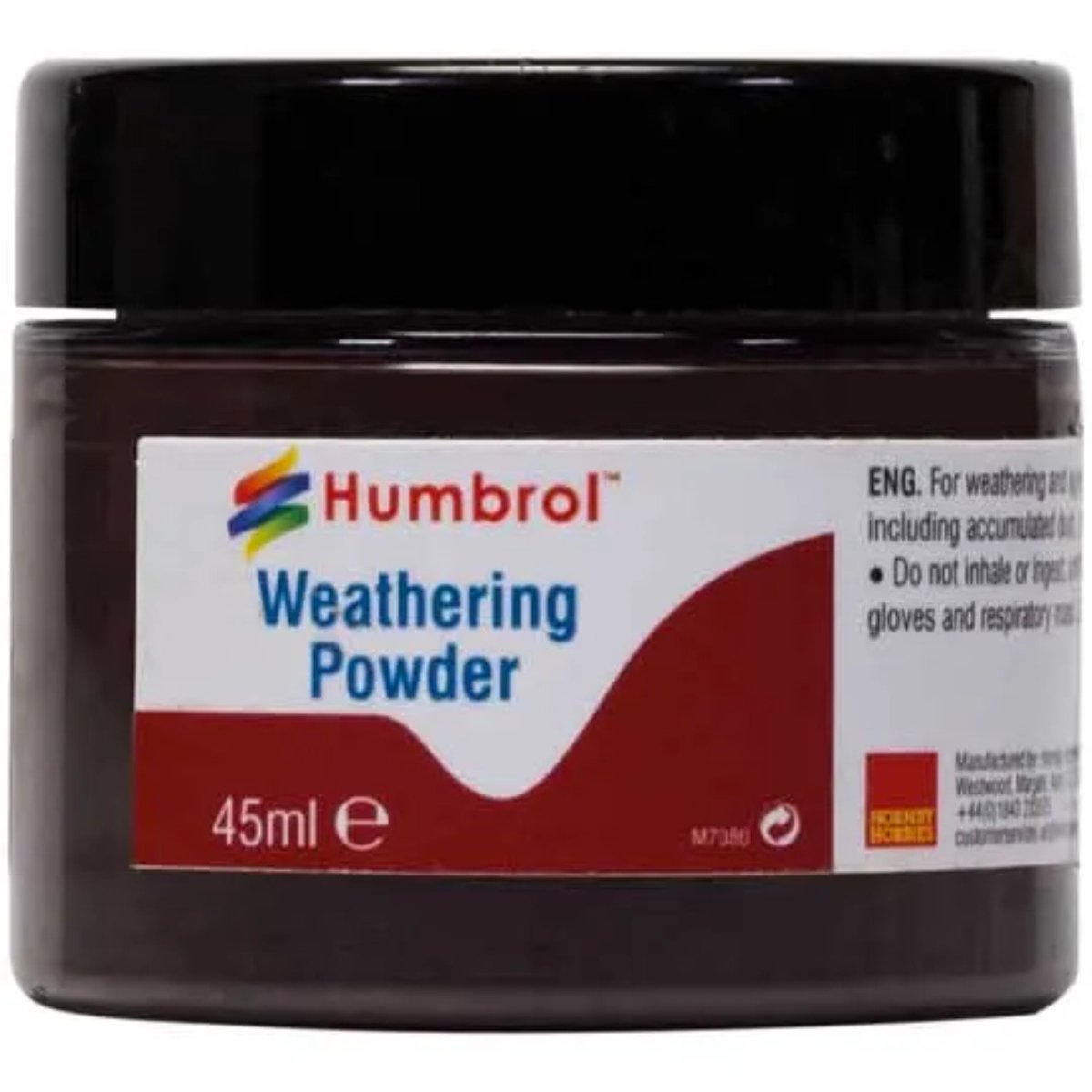 Humbrol AV0011 Weathering Powder Black - 45ml