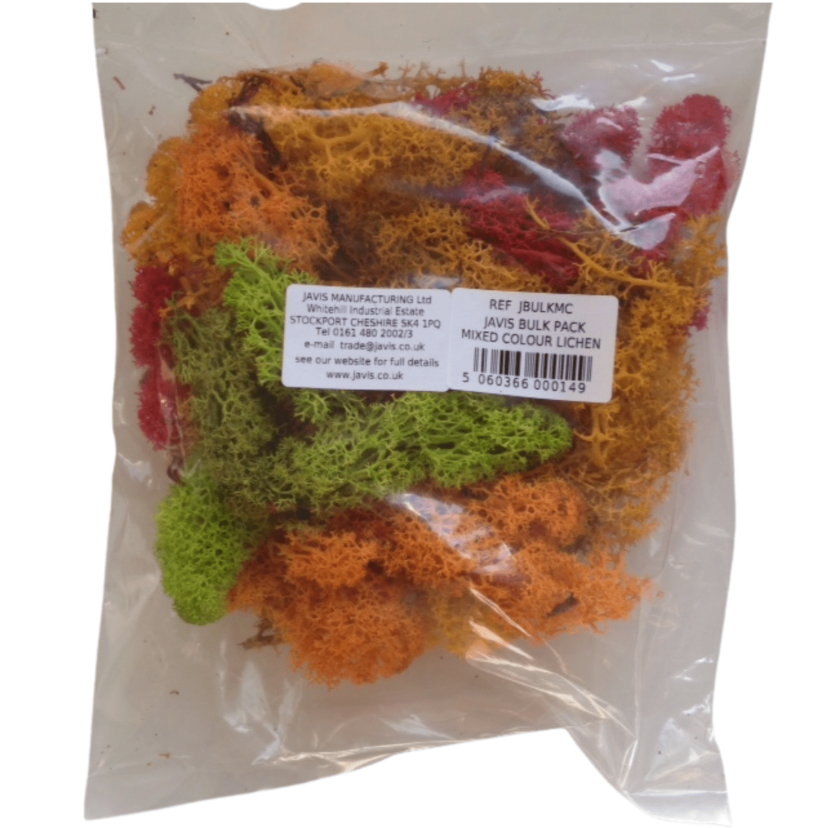 Javis JBULKMC Bulk Pack Mixed Colour Lichen - Phillips Hobbies