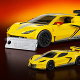 Mattel Brick Shop Hot Wheels ’20 Corvette C8.R Building Toy Kit