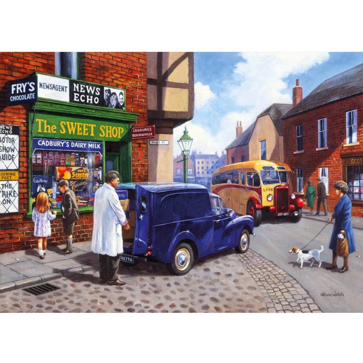 Kevin Walsh Nostalgia The Village Shop Jigsaw Puzzle (1000 Pieces)