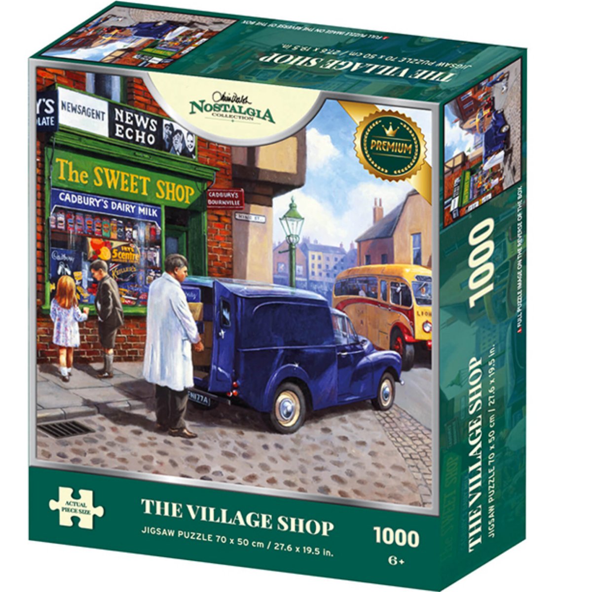 Kevin Walsh Nostalgia The Village Shop Jigsaw Puzzle (1000 Pieces)