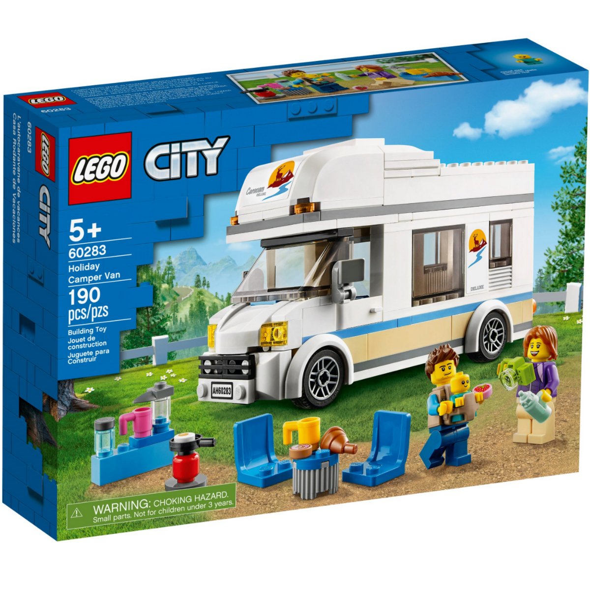LEGO® 60283 City Holiday Camper Van Set