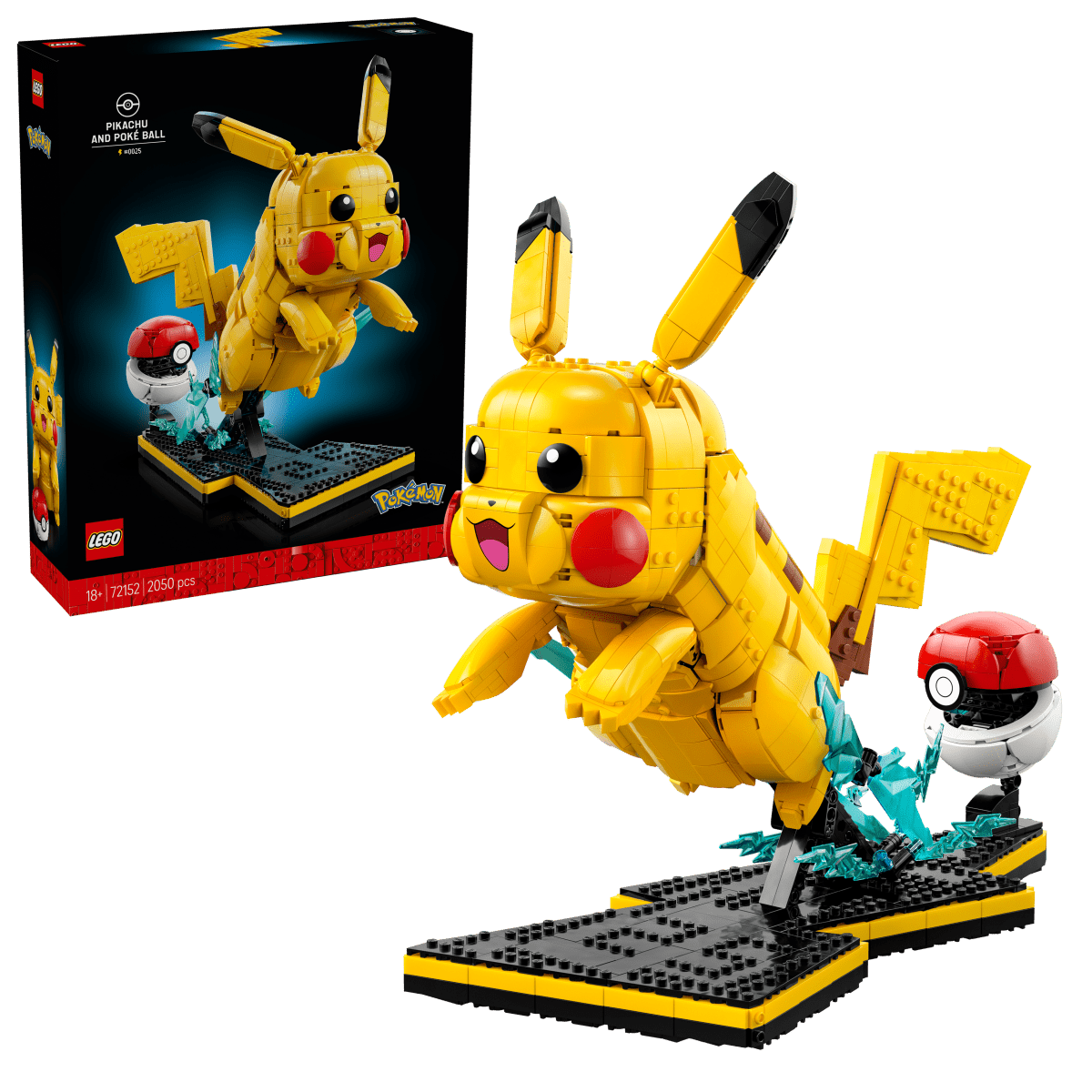 LEGO 72152 Pikachu and Poké Ball - Phillips Hobbies