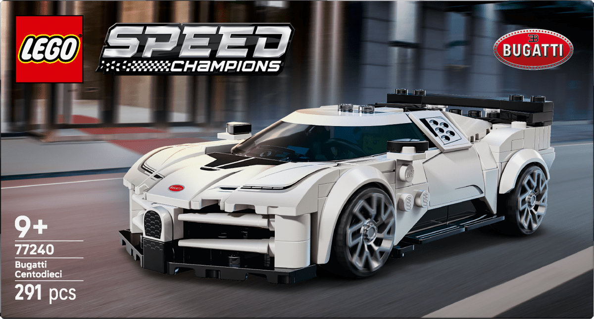 LEGO 77240 Bugatti Centodieci Hyper Sports Car - Phillips Hobbies
