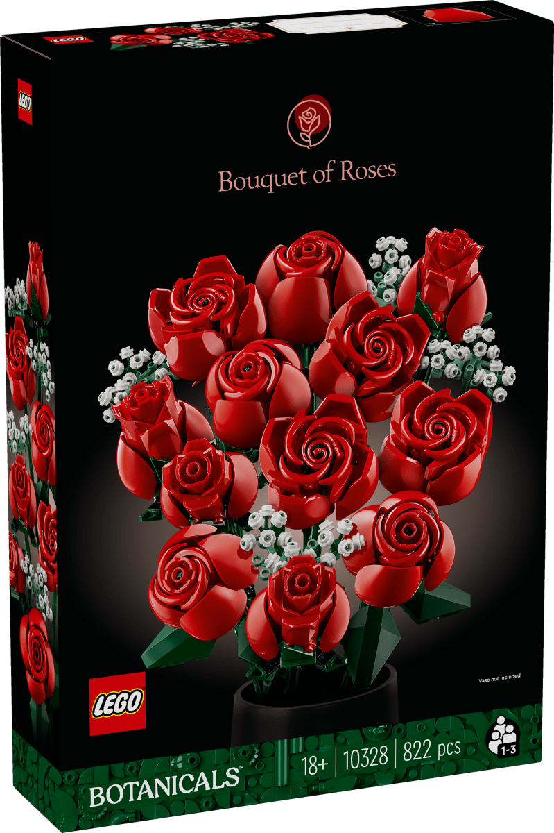 LEGO® Botanicals Bouquet of Roses Building Set 10328 - Phillips Hobbies