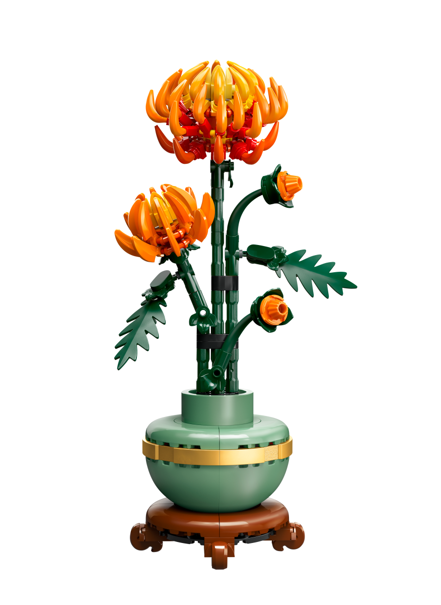 LEGO® Botanicals Chrysanthemum Flower Decor Building Set 10368 - Phillips Hobbies