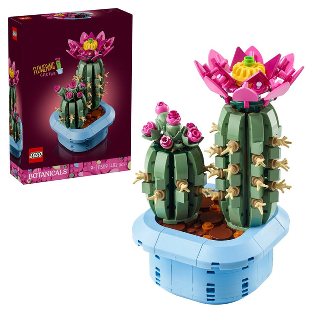 LEGO® Botanicals Flowering Cactus Plants Decor 11509 - Phillips Hobbies