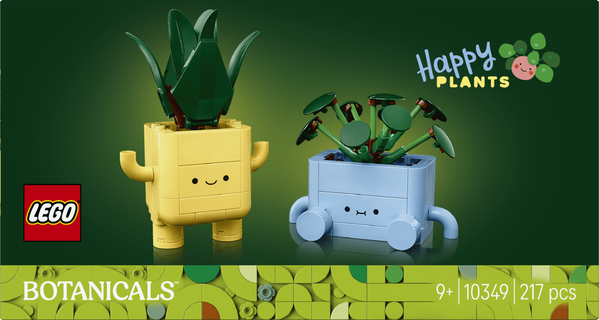 LEGO® Botanicals Happy Plants Shelf Decor 10349 - Phillips Hobbies