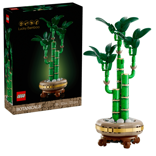 LEGO® Botanicals Lucky Bamboo Plant Decor 10344 - Phillips Hobbies