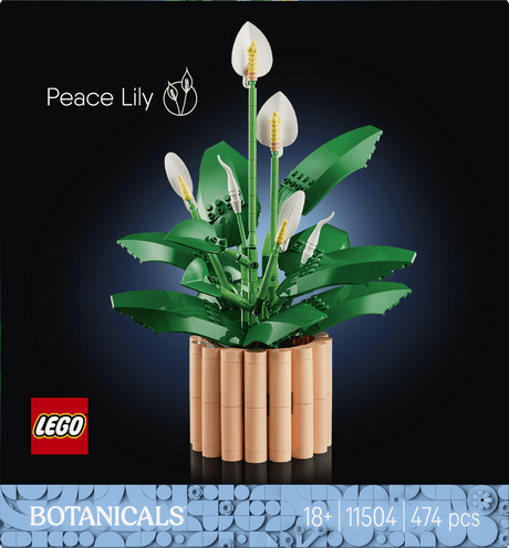 LEGO® Botanicals Peace Lily Flower Decor 11504 - Phillips Hobbies