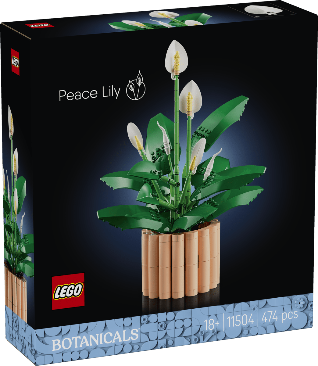 LEGO® Botanicals Peace Lily Flower Decor 11504 - Phillips Hobbies