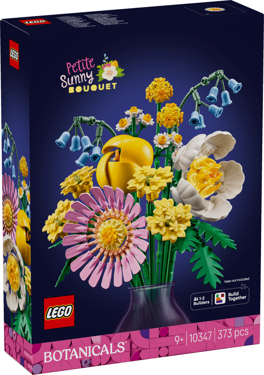 LEGO® Botanicals Petite Sunny Bouquet Flower Decor Set 10347 - Phillips Hobbies