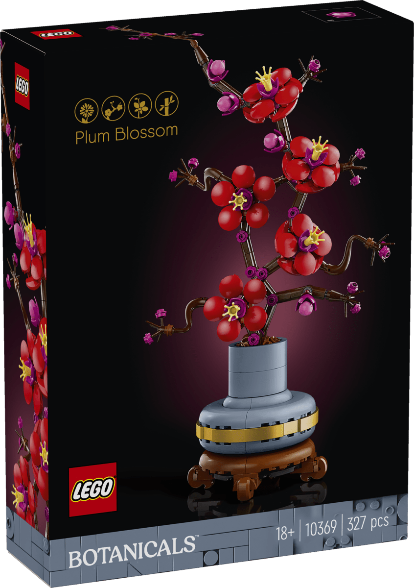 LEGO® Botanicals Plum Blossom Flower Decor Display Set 10369 - Phillips Hobbies