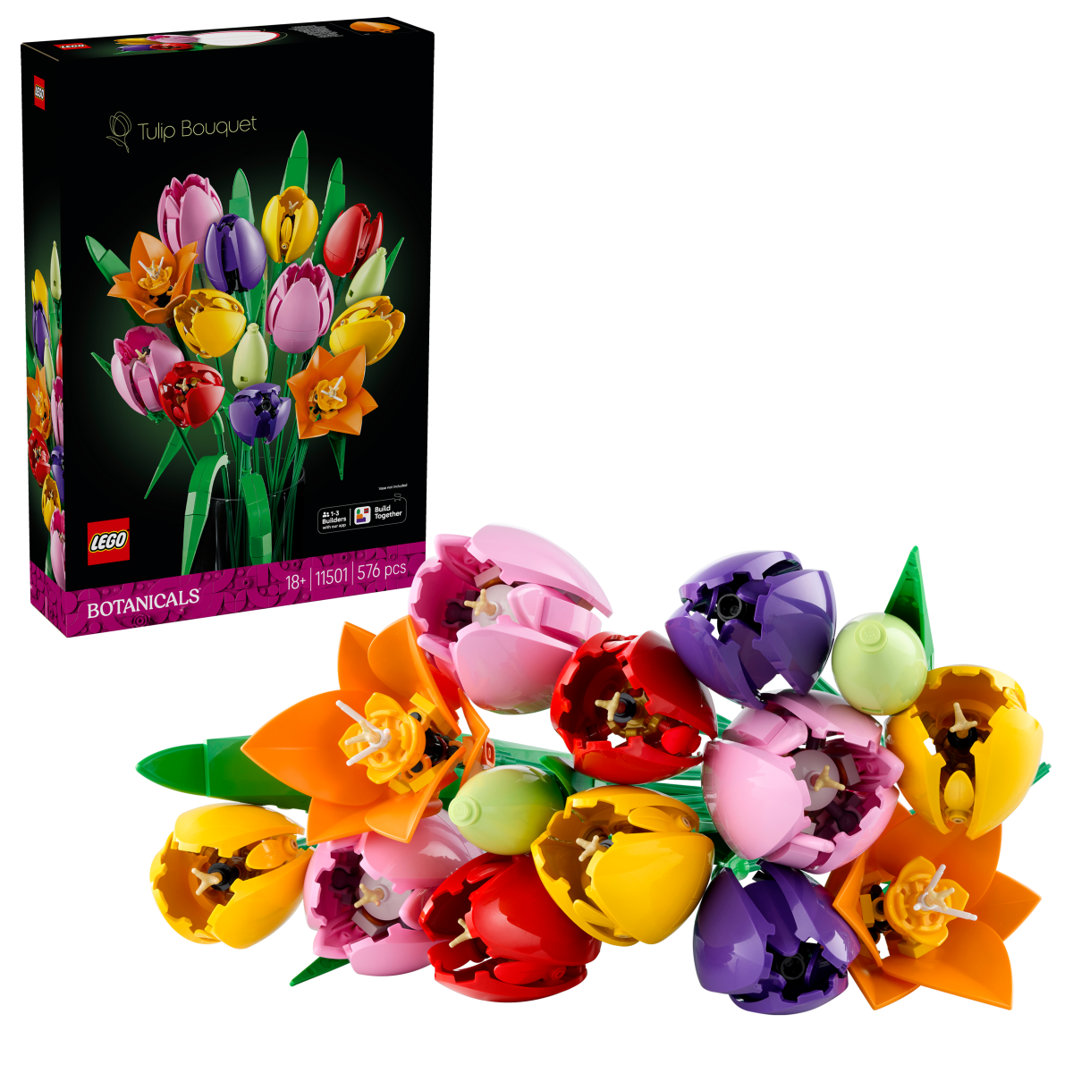 LEGO® Botanicals Tulip Bouquet Flower Decor 11501 - Phillips Hobbies