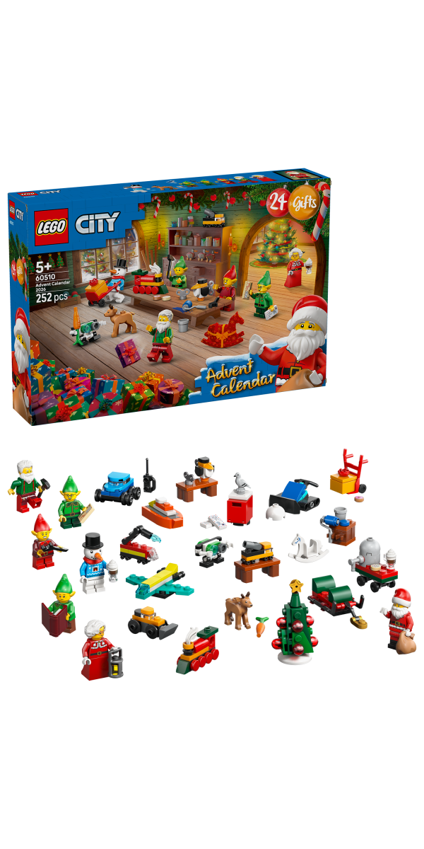 LEGO® City Advent Calendar 2026 Santa’s Workshop Toy 60510 - Phillips Hobbies
