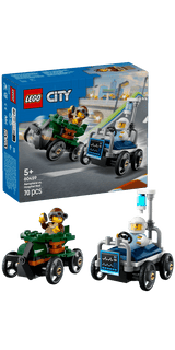 LEGO City Airplane vs. Hospital Bed Race Car Pack 60459 - Phillips Hobbies