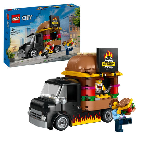 LEGO® City Burger Van Toy Building Set 60404 - Phillips Hobbies