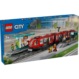 LEGO City Downtown Streetcar and Station 60423 - Phillips Hobbies