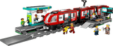LEGO City Downtown Streetcar and Station 60423 - Phillips Hobbies