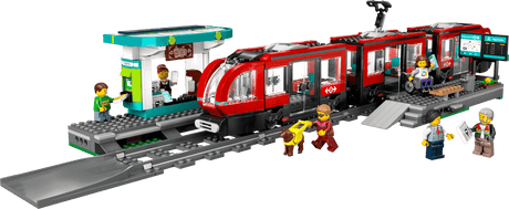 LEGO City Downtown Streetcar and Station 60423 - Phillips Hobbies