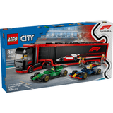 LEGO® City F1® Truck with RB20 & AMR24 F1® Cars Toy Racing Transporter Set - Phillips Hobbies