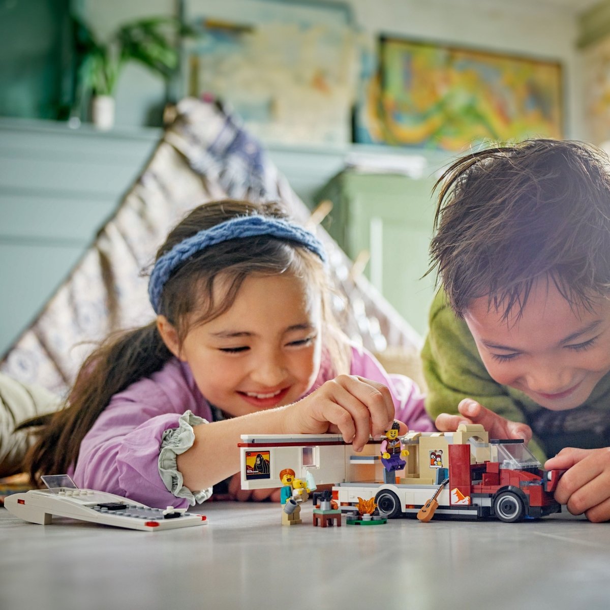 LEGO City Holiday Adventure Camper Van 60454 - Phillips Hobbies