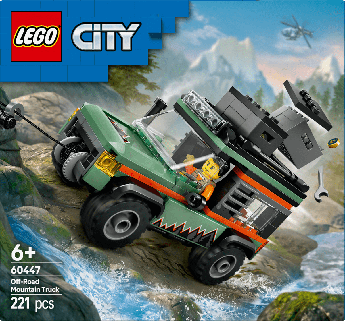 LEGO City Off - Road 4x4 Mountain Truck 60447 - Phillips Hobbies
