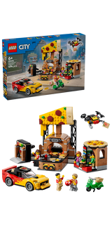 LEGO City Pizza Delivery Experience with Vehicles Set 60496 - Phillips Hobbies