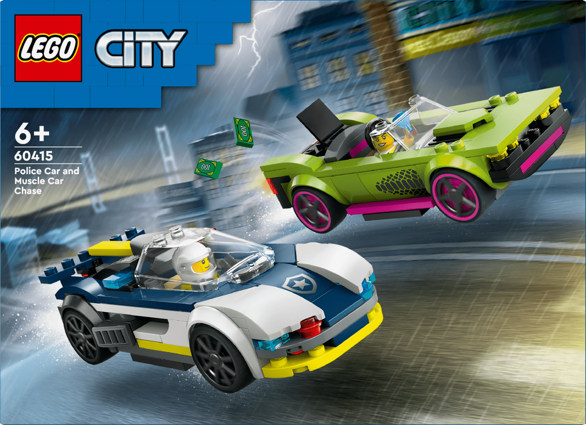 LEGO City Police Car and Muscle Car Chase 60415 - Phillips Hobbies