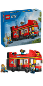 LEGO City Red Double - Decker Sightseeing Bus Toy Set 60407 - Phillips Hobbies