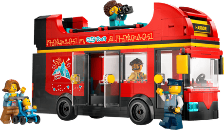 LEGO City Red Double - Decker Sightseeing Bus Toy Set 60407 - Phillips Hobbies