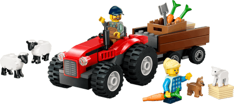 LEGO® City Red Farm Tractor with Trailer & Sheep Toy, Playset for Kids 60461 - Phillips Hobbies