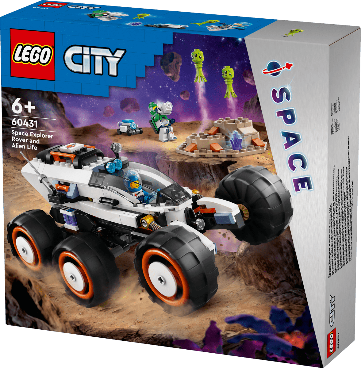 LEGO City Space Explorer Rover and Alien Life 60431 - Phillips Hobbies