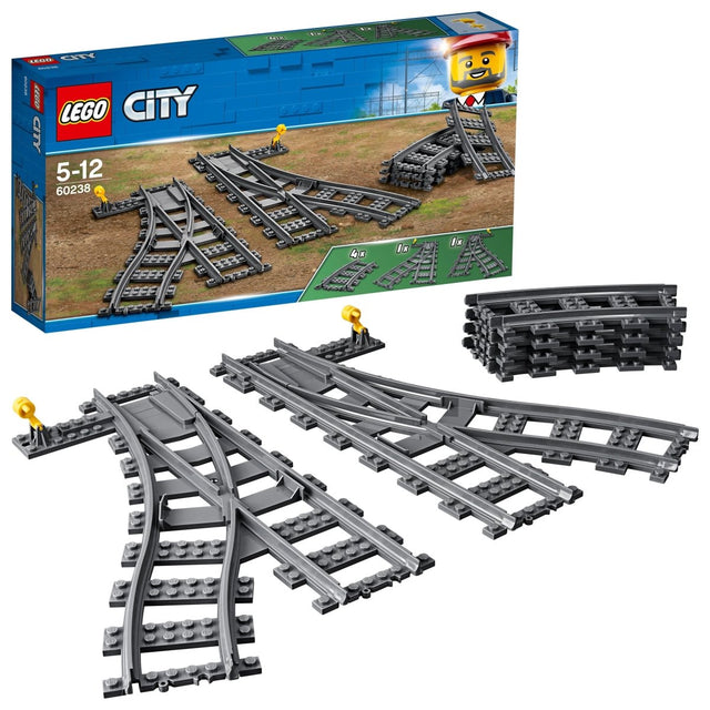 LEGO® City Switch Tracks 60238 Train Toy - Phillips Hobbies