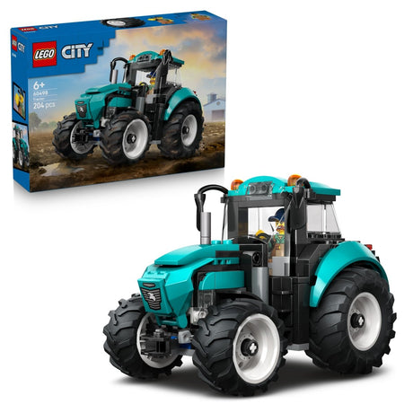 LEGO® City Tractor Farm Toy Building Set and Minifigure 60498 - Phillips Hobbies