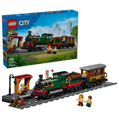 LEGO® City Vintage Steam Train - Toy Building Set 60511 - Phillips Hobbies