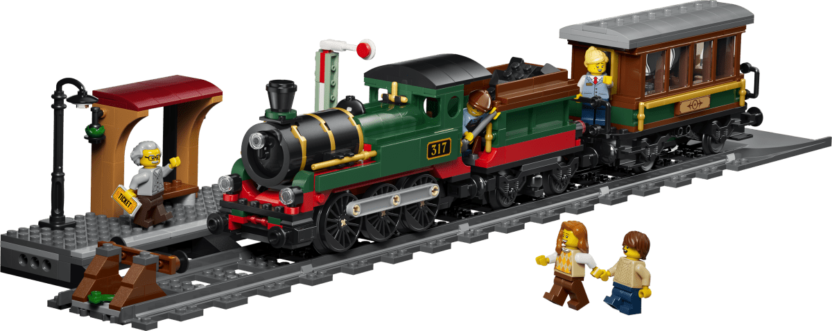 LEGO® City Vintage Steam Train - Toy Building Set 60511 - Phillips Hobbies
