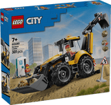 LEGO® City Yellow Backhoe Loader - Construction Toy 60480 - Phillips Hobbies
