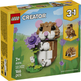 LEGO® Creator 3 in 1 Cute Hamster with a Flower Toy 31376 - Phillips Hobbies