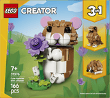 LEGO® Creator 3 in 1 Cute Hamster with a Flower Toy 31376 - Phillips Hobbies