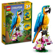 LEGO Creator 3 in 1 Exotic Parrot Animals Building Toy 31136 - Phillips Hobbies