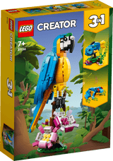 LEGO Creator 3 in 1 Exotic Parrot Animals Building Toy 31136 - Phillips Hobbies
