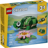 LEGO® Creator 3 in 1 Turtle with a Water Lily Flower 31377 - Phillips Hobbies