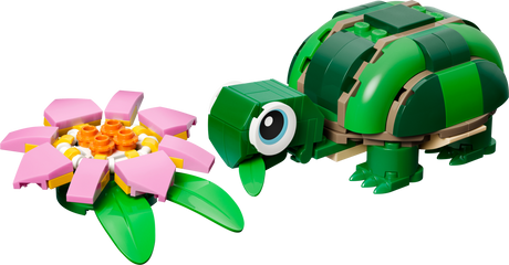 LEGO® Creator 3 in 1 Turtle with a Water Lily Flower 31377 - Phillips Hobbies