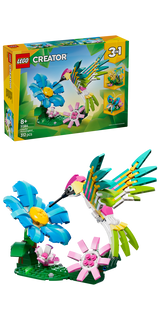 LEGO® Creator 3 in1 Wild Animals: Colourful Hummingbird Decor 31384 - Phillips Hobbies