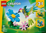 LEGO® Creator 3 in1 Wild Animals: Colourful Hummingbird Decor 31384 - Phillips Hobbies